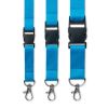Lanyard con mosquetón metálico personalizado